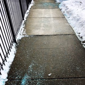 Snow Pushers Chicago — Examples (Snow Removal — Walkway)